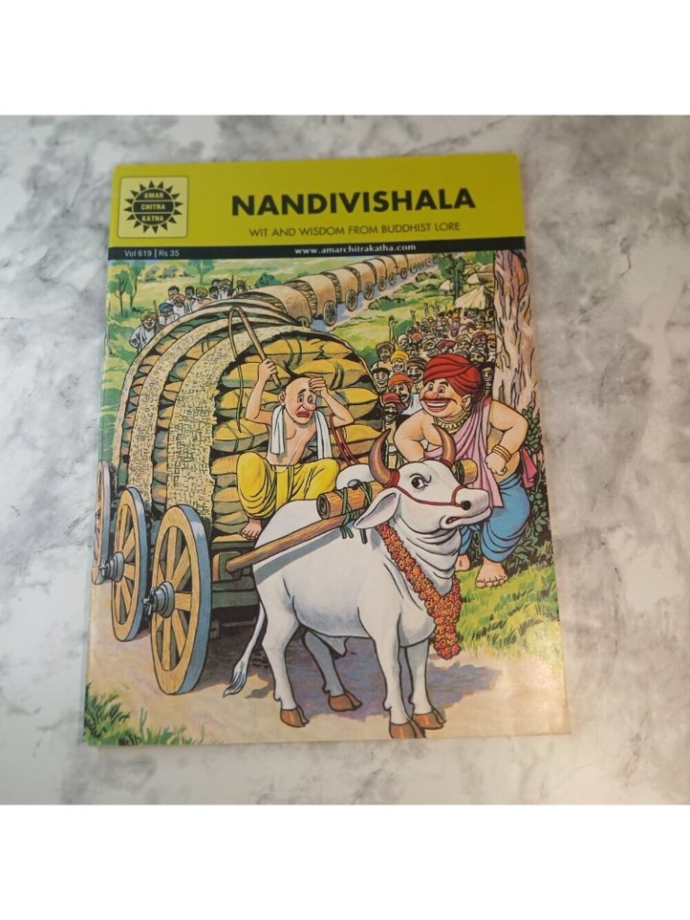 Amar Chitra Katha Comic Lot Rana Sanga & Nandivishala Indian Mythology Books - Picture 4 of 4